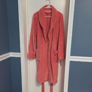 Berkshire Womens VelvetLoft Plush Shawl Collar Robe